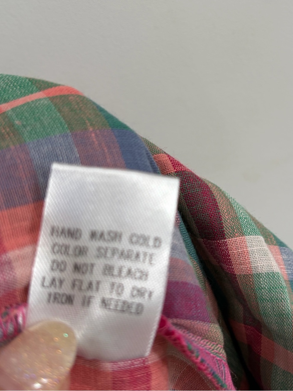 BiBi Green Plaid Wide Leg Overalls NWT size Medium Cotton Colorful Teacher - Picture 10 of 14